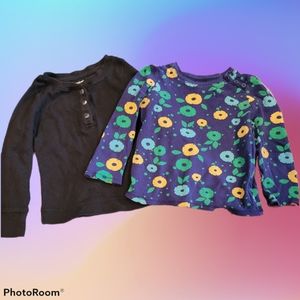 Girl's thermal shirts